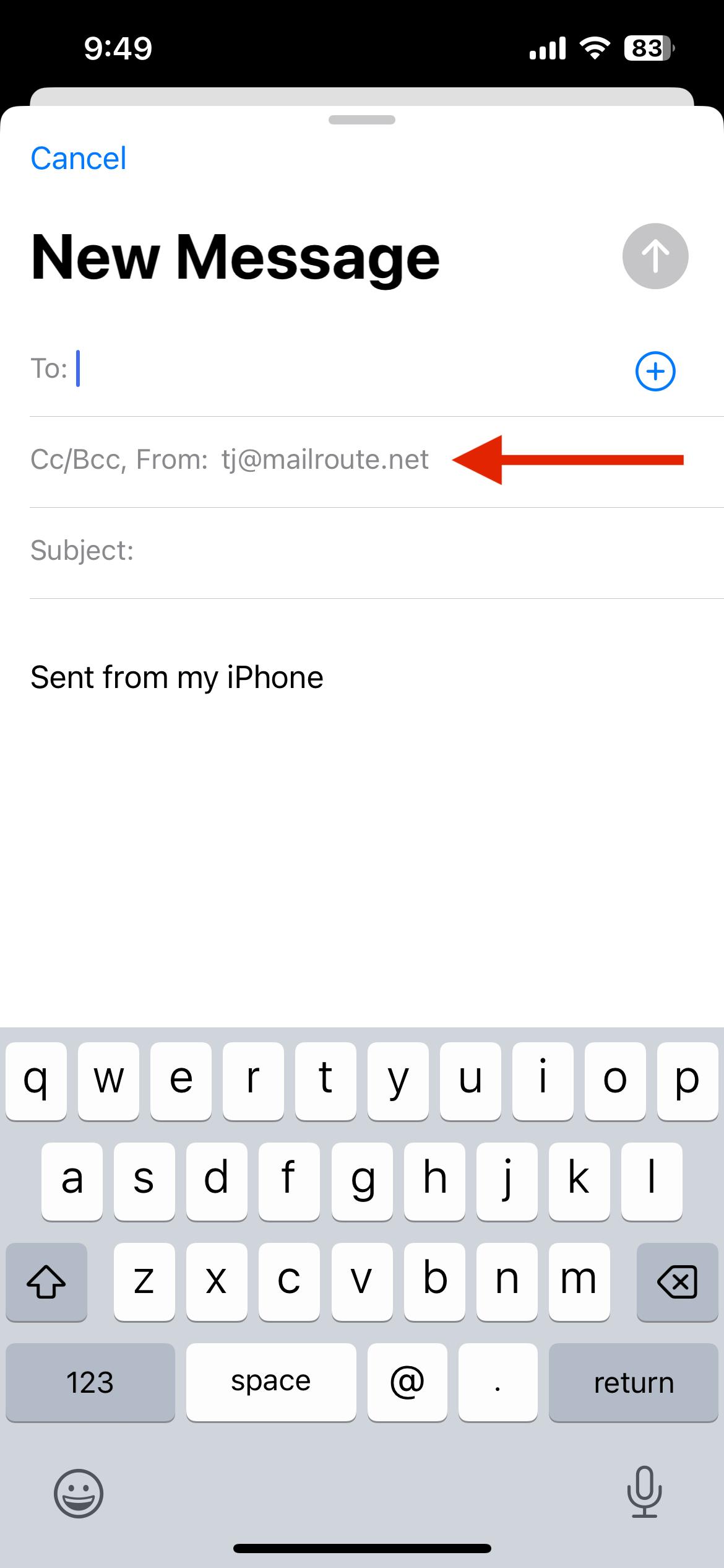 Apple iPhone Configuration Outbound Configuration/SMTP Auth Relay